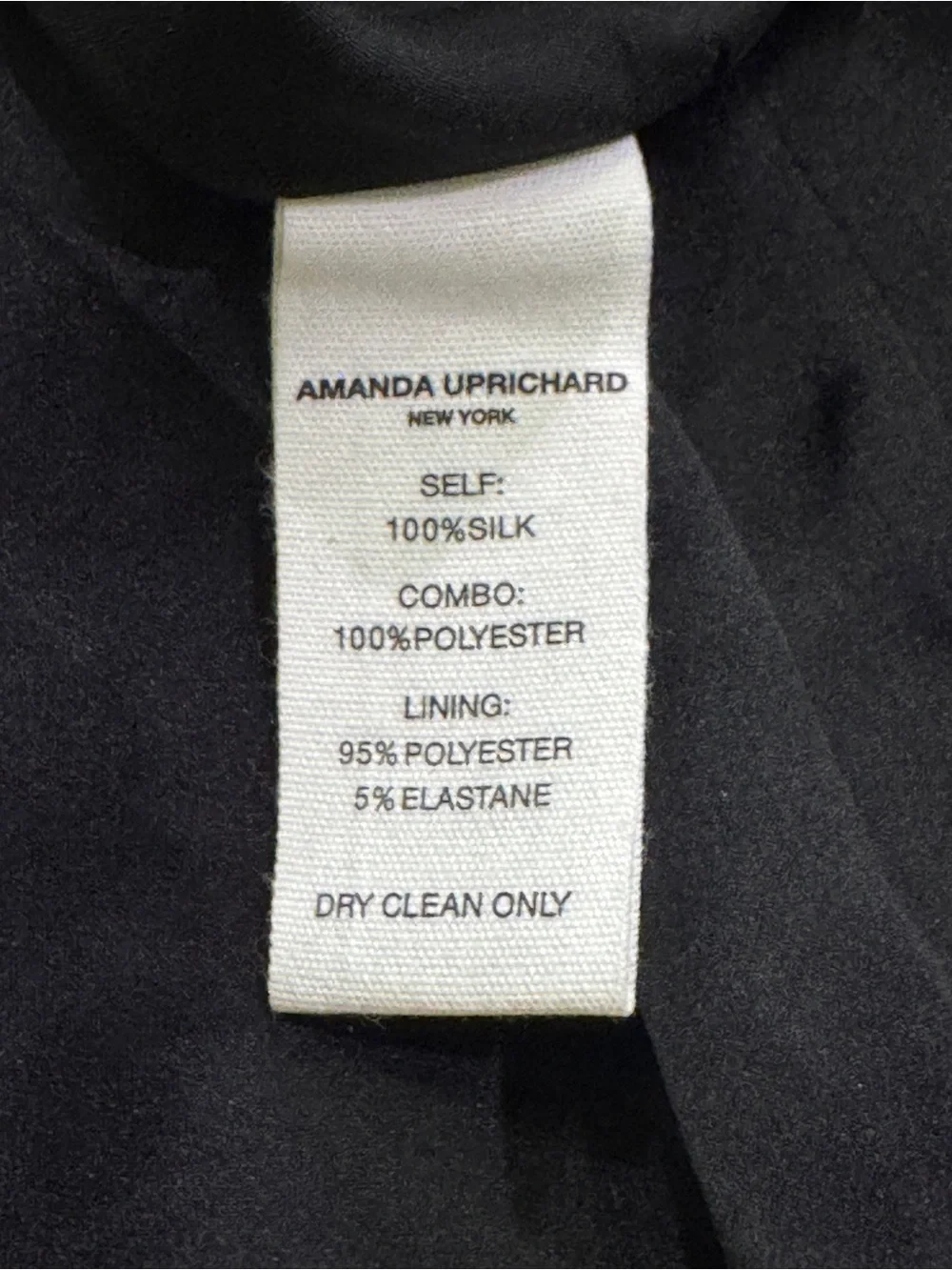 NWT! Amanda Uprichard Silk & Tweed Brantley Mini Dress – Black/Gold – Size Small - Picture 7 of 10